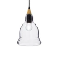 IDEAL LUX GRETEL függesztett lámpa E27 foglalattal, max. 60W, 20 cm átmérő, üveg 122564