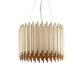 IDEAL LUX PAN 1 ágú függeszték, max. 5x60W, E27 foglalattal, arany, 208817