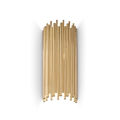 IDEAL LUX PAN fali lámpa, max. 2x40W, E14 foglalattal, arany, 208794