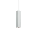 IDEAL LUX SKY függesztett lámpa GU10 foglalattal, max. 28W, 6x45 cm, fehér 126906