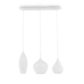 IDEAL LUX SOFT függesztett lámpa 3 db. E14 foglalattal, max. 3x40W, 60 cm hosszú, fehér 111858