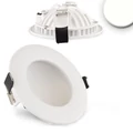 LED mélysugárzó 6W, LUNA, 4000K természetes fehér, 350 lm (indirekt fény)