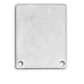 VZ45 LED profil végzáró, ezüst