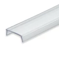 CV2 LED profil előlap, víztiszta, 2m