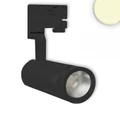 3 fázisú LED reflektor, sínre szerelhető, 28W, 2076 lm, 60°,fekete, 3000K melegfehér