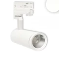 3 fázisú LED reflektor, sínre szerelhető, 15W, 1150 lm, 38°, matt fehér, 4000K természetes fehér