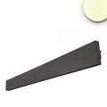 Fali lineáris LED lámpa, 30W, 2300lm, 3000K melegfehér, CRI83, IP40, 91x9,4cm, fekete