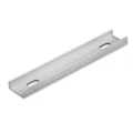 Rögzítő sín LED profilokhoz, 10 cm, fúrt