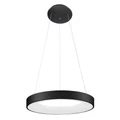 ITALUX GIULIA 1 ágú függeszték fekete, 3000K melegfehér, beépített LED, 2200 lm, IT-5304-840RP-BK-3