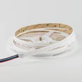 24V RGBW IP65 LED szalag - 360 LED | 15W | 650  lm/méter,RGB+CRI90 4000K, 5m tekercsben, szilikon csőben