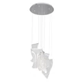 Maxlight SILK függeszték, króm, 3000K melegfehér, beépített LED, 1350 lm, 15W, MAXLIGHT-P0371D