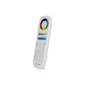 Mi-Light FUT089 RGB+CCT RF távirányító, érintő- és nyomógombos, elemes, 8 zónás