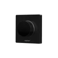 Mi-Light K1B dimmer+CCT fali távirányító, fekete, tekerőgombos, elemes, 86x86 mm