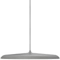 NORDLUX Artist 40 1 ágú függeszték, szürke, 2700K melegfehér, beépített LED, 24W , 1600 lm, 40cm átmérő, 83093010