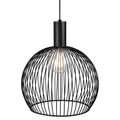 NORDLUX Aver 40 1 ágú függeszték, fekete, E27, max. 60W, 40cm átmérő, 84253003