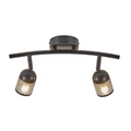NORDLUX Alfred spotlámpa, fekete, G9, max. 2X40W, 5.1cm átmérő, 49840103