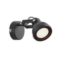 NORDLUX Aslak fali lámpa, fekete, GU10, max. 35W, 8cm átmérő, 45721003