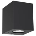 NORDLUX Canto Kubi 2 kültéri fali lámpa, fekete, 2700K melegfehér, beépített LED, 2X6W , 500 lm, 49711003