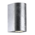 NORDLUX Canto Maxi 2 kültéri fali lámpa, galvanizált, GU10, max. 2X28W, 49721031