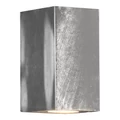 NORDLUX Canto Maxi Kubi 2 kültéri fali lámpa, galvanizált, GU10, max. 2X28W, 49731031