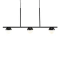 NORDLUX Contina több ágú függeszték, fekete, G9, max. 5W, 10cm átmérő, 2010953003