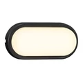 NORDLUX Cuba Bright Oval fali lámpa, fekete, 3000K melegfehér, beépített LED, 14, 1600 lm, 2019191003