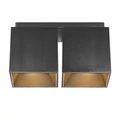 NORDLUX Ethan mennyezeti lámpa, fekete, GU10, max. 2x50W, 2110410103