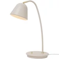NORDLUX Fleur asztali lámpa, bézs, E14, max. 15W, 15.3cm átmérő, 2112115001