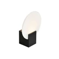 NORDLUX Hester kültéri fali lámpa, fekete, 3000K melegfehér, beépített LED, 9W, 900 lm, 2015391003