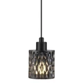 NORDLUX Hollywood 1 ágú függeszték, szürke, E27, max. 60W, 10.8cm átmérő, 46483047