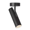 NORDLUX MIB 6 mennyezeti lámpa, billenthető lámpafejjel, fekete, GU10, max. 8W, 6cm átmérő, 2020666003
