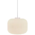 NORDLUX Milford 30 1 ágú függeszték, fehér, E27, max. 40W, 30cm átmérő, 46583001