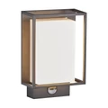 NORDLUX Nestor sensor kültéri fali lámpa, fekete, beépített LED, 8W, 550 lm, 49051503