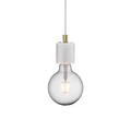 NORDLUX Siv 1 ágú függeszték, fehér, E27, max. 60W, 45883001