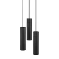 NORDLUX Tilo több ágú függeszték, fekete, GU10, max. 15W, 6cm átmérő, 2010473003