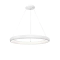 Nova Luce ALBI 1 ágú függeszték, fehér, 3000K melegfehér, beépített LED, 80W, 4000 lm, 8105603D