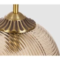 Nova Luce ATHENA 1 ágú függeszték, pezsgő, E27 foglalattal, max. 1x12W, 9191211