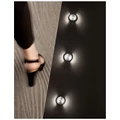 Nova Luce BANG kültéri beépíthető lámpa, króm, 3000K melegfehér, beépített LED, 1x1W, 60 lm, 9203112