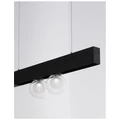Nova Luce BUXTON 01 sín, profile mágnes profilos sínrendszerhez, fekete, max. 300W, 8252001