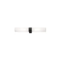 Nova Luce CORB fali lámpa, fekete, opál, E14 foglalattal, max. 2x12W, 9953202