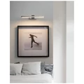 Nova Luce MARNELL fali lámpa, matt nikkel, 3000K melegfehér, beépített LED, 1x12W, 801 lm, 9117302
