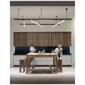 Nova Luce PEC sínre szerelhető lámpa, profile mágnes profilos sínrendszerhez, fekete, 3000K melegfehér, beépített LED, 1x26W, 2080 lm, 9136120