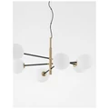 Nova Luce VITRA több ágú függeszték, üveg, G9 foglalattal, max. 6x5W, 9143306
