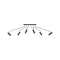 Nowodvorski EYE SUPER több ágú függeszték, fekete, GU10 foglalattal, 6x35W, TL-6505