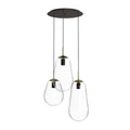 Nowodvorski PEAR több ágú függeszték, fekete, E27 foglalattal, 3x28W, TL-7794