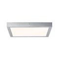 Paulmann 70651 Lunar LED panel, négyzet, mennyezeti, króm, 3000K melegfehér, beépített LED, 2400 lm, IP20