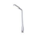 Paulmann 70885 asztali lámpa, USB csatlakozóba dugható lámpa, hajlítható, fehér, 6500K hidegfehér, beépített LED, 50 lm