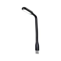 Paulmann 70886 asztali lámpa, USB csatlakozóba dugható lámpa, hajlítható, fekete, beépített LED, 50 lm