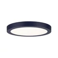 Paulmann 70986 LED Panel Abia mennyezeti lámpa, kék, 2700K melegfehér, 2.200 lm, IP20