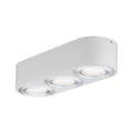 Paulmann 79710 Argun mennyezeti lámpa, 3-step-dimming, billenthető, szálcsiszolt, 3000K melegfehér, beépített LED, 475 lm